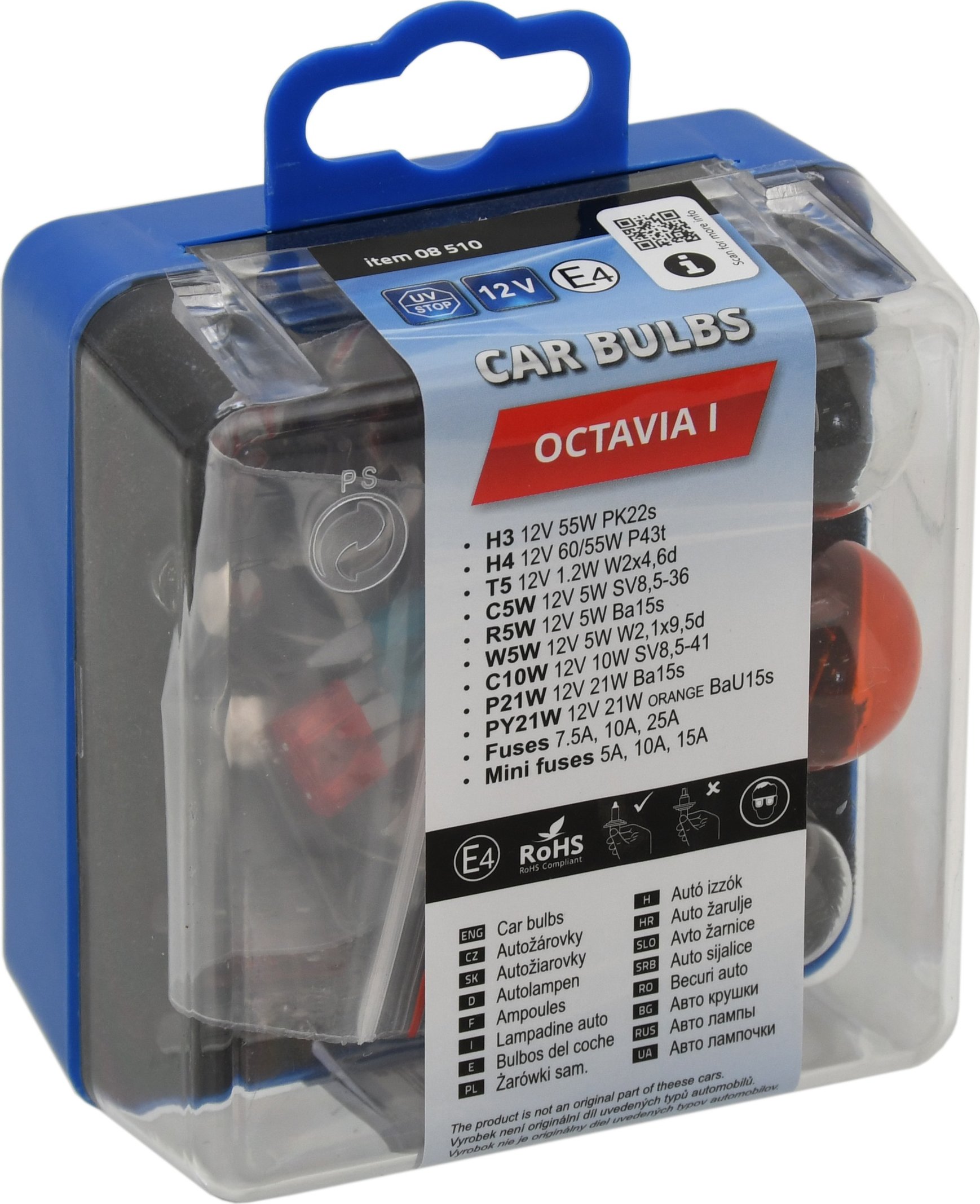 Žárovky servisní box ŠKODA OCTAVIA I.