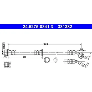 Brzdová hadice Brzdová hadice ATE 24.5275-0341.3