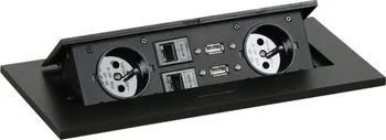 Elektrická zásuvka Zásuvkový box Typ III 918005 černý