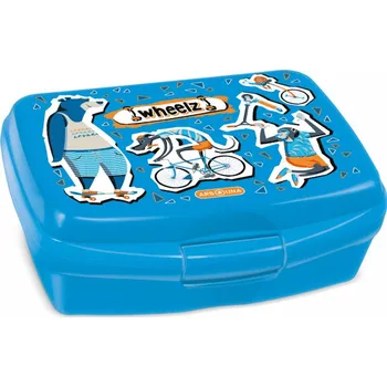 Svačinový box Box na svačinu Ars Una Wheelz – pro kluky, 160×130 mm