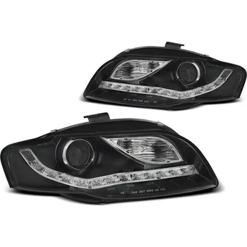 Přední světlomet TUNING-TEC Přední světla Audi A4 B7 11.04-03.08 DAYLIGHT LED černá