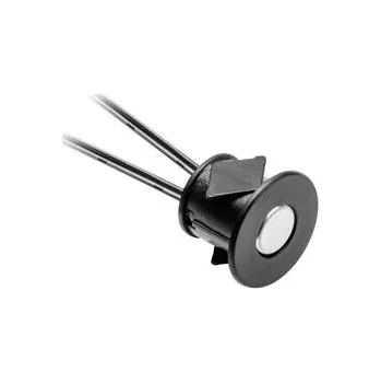 spínaný zdroj GTV Stmívatelný dotykový spínač 12V 24W, černý, fi 22 x 16mm, pro otvor fi18