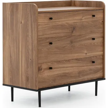 Komoda VASINA | komoda K3SZ | VS-02 | 90 cm | dub brandy castello