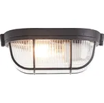 Brilliant 94458/06 BOBBI - Stropní industriální svítidlo v černé barvě 21 x 10,5cm, 1xE27, IP20 (Stropní nebo nástěnné černé svítidlo v retro stylu)