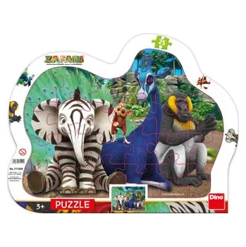 Puzzle Zafari 25 dílků deskové