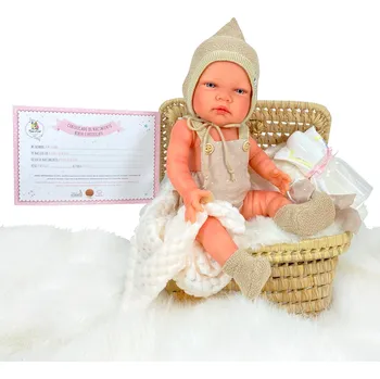 Panenka Nines Artesanals Reborn 30201 45 cm kluk