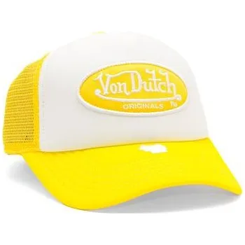 Kšiltovka Kšiltovka Von Dutch Trucker Tampa Foam White/Yellow