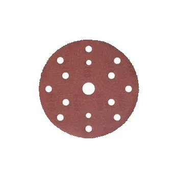 Brusný kotouč Högert Brusný kotouč s otvory na kov o 150 mm #180, 5 ks