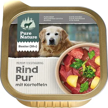 Krmivo pro psa Pure Nature Dog Senior paštika Hovězí PUR 150g