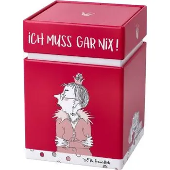 Dóza na potraviny Goebel Dr. Barbara Freundieb Umělecký box Ich muss gar nix