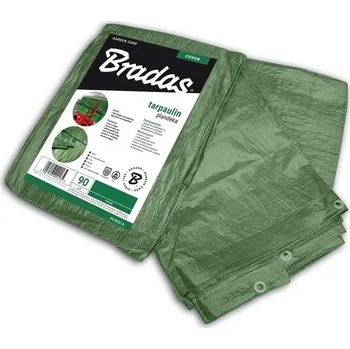 Krycí plachta Zakrývací plachta BRADAS GREEN 90 g/m² 8 x 12 m