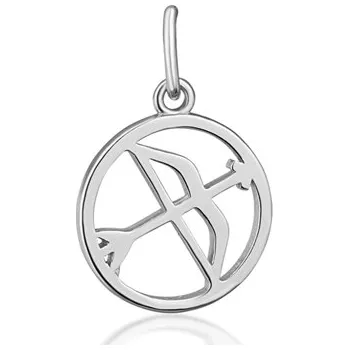 Přívěsek Stříbrný přívěšek znamení Střelec STRZ0969STRF