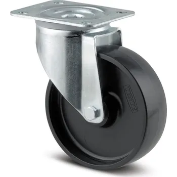 Pojezdové kolečko Alpha TENTE Kolečko ESD 160mm, otočné, plotýnka, 3470XOR160P63 BH200 - ESD