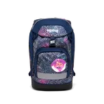 Školní batoh Ergobag prime_Fialový reflexní + Dárek ZDARMA