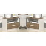 Casarredo Noční stolek 2 ks MARKOS andersen/april