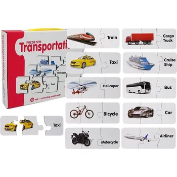 Puzzle Mamido Vzdělávací puzzle doprava