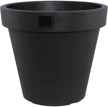 Květináč Obal na květináč plastový E&K Ø 50 cm antracit