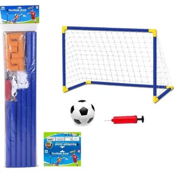 Fotbalová branka Branka fotbalová plastová set s kopacím míčem a pumpičkou