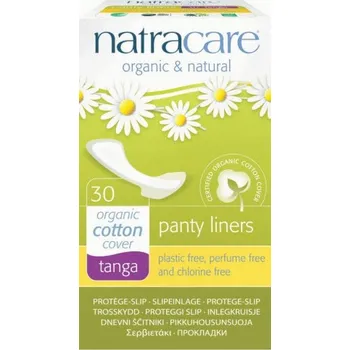 Menstruační vložka Natracare Organic & Natural Tanga slipové vložky 30 ks