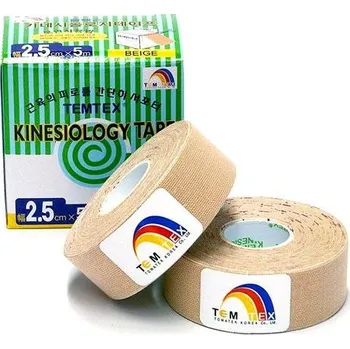 Zdravotnický materiál Temtex tape Classic béžový 2 x 2,5 cm