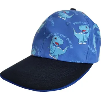 Kšiltovka T&N fashion Chlapecká kšiltovka T&N Dino - modrá Barva: Modrý lem, Velikost: 52-54