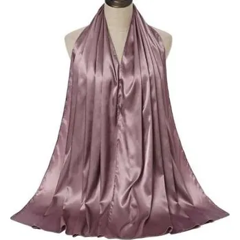 Šála saténový přehoz přes ramena Barva: Mauve