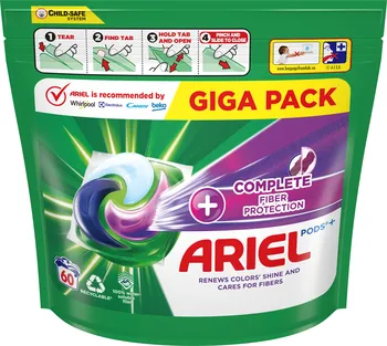 Tableta na praní Ariel Plus Complete Fiber Protection kapsle na praní
