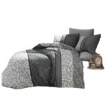 TipTrade s.r.o. Bavlněné povlečení Natura Šedé 140x200 + 70x90 cm