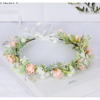 Čelenka Carla Dámská čelenka do vlasů Yopat bílá Univerzální