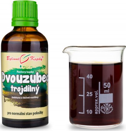 Bylinné kapky s.r.o. Dvouzubec tinktura 50 ml | Bylinné kapky