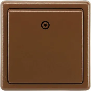 vypínač Vypínač ABB 3553-80289H3 Classic hnědý