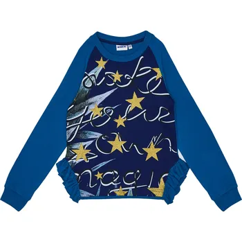 Chlapecká mikina Dívčí mikina - Winkiki WJG 82148, petrol Barva: Petrol, Velikost: 152