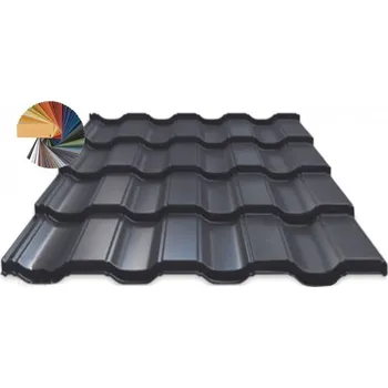 plechová krytina Blachdom Plus Omak Line Plechová střešní krytina NOVA taška 350 mm 0,5 PU lesk