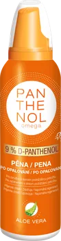 Přípravek po opalování Omega Pharma Panthenol Aloe Vera pěna po opalování 9% 200 ml