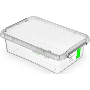 Dóza na potraviny Orplast Box antibakteriální 8,5 l, 39x29x11, transp.plast