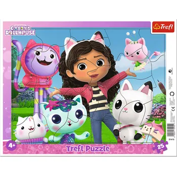 Puzzle TREFL Puzzle Gábinin kouzelný domek 25 dílků