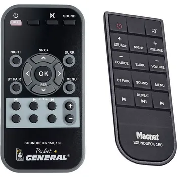 Dálkový ovladač MAGNAT Sounddeck 150 - dálkový ovladač duplikát