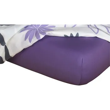 Prostěradlo Jersey prostěradlo purpur