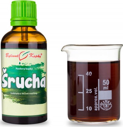 Bylinné kapky s.r.o. Šrucha tinktura 50 ml | Bylinné kapky