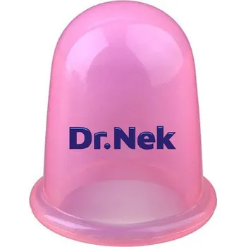 Baňkování Dr.nek Silikonová anticelulitidní masážní baňka růžová