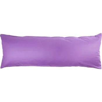 Povlečení 4Home povlak na Relaxační polštář Náhradní manžel tmavě fialová, 50 x 150 cm
