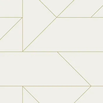 Tapeta Origin Krémová geometrická vliesová tapeta na zeď, zlaté linie 347720, City Chic, Origin, velikost 0,53 x 10,05 m