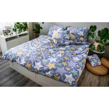 Povlečení Bavlněné povlečení Stars 140x200 70x90