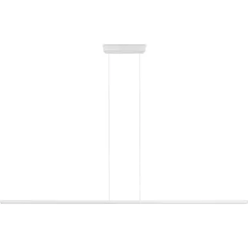 Linea Light Straight_P1, bílé subtilní svítidlo nad stůl, 18W LED 2700K, délka 152cm