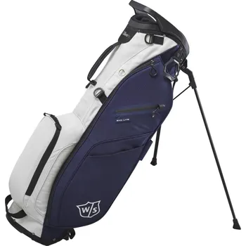 Golfový bag Wilson Staff EXO Lite Stand Bag, tmavě modrý/krémový