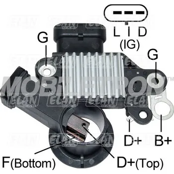 Alternátor Regulátor alternátoru Delco 96499043 / 96954112