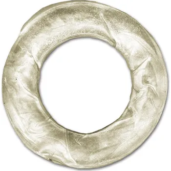 Pamlsek pro psa Kroužek žvýkací bílý, 7,5 cm - 50 ks