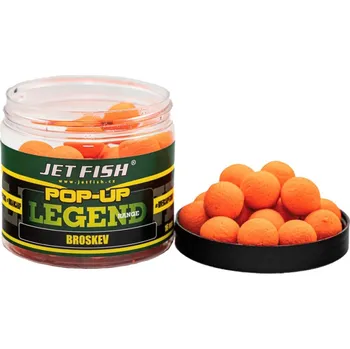 Boilies Jet Fish Plovoucí Boilie Legend Range Broskev Hmotnost: 40g, Průměr: 12mm
