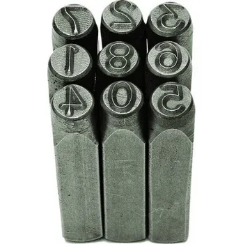 Raznice Razidla do kovu 8 mm - číslice