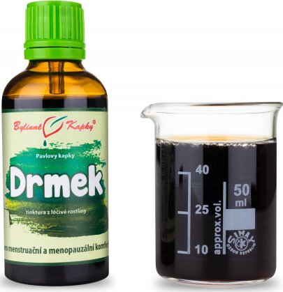 Bylinné kapky s.r.o. Drmek (Vitex) - přírodní progesteron tinktura 50 ml | Bylinné kapky